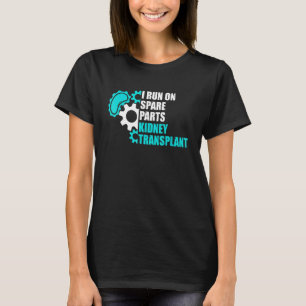 Camiseta Eu Funciono Com Peças Sobressalentes Transplante D
