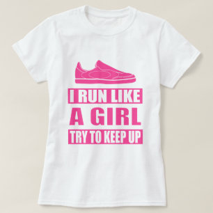 Camiseta Eu funciono como uma menina