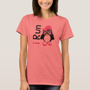 Camiseta eu funciono o pinguim