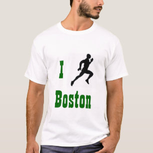 Camiseta Eu funciono o t-shirt de Boston