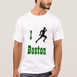 Camiseta Eu funciono o t-shirt de Boston