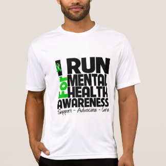 Camiseta Eu funciono para a consciência da saúde mental