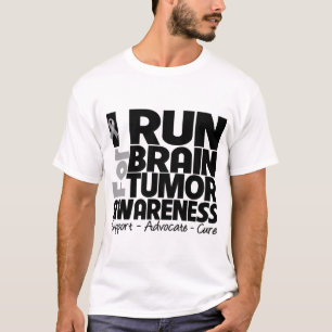Camiseta Eu funciono para a consciência do tumor cerebral