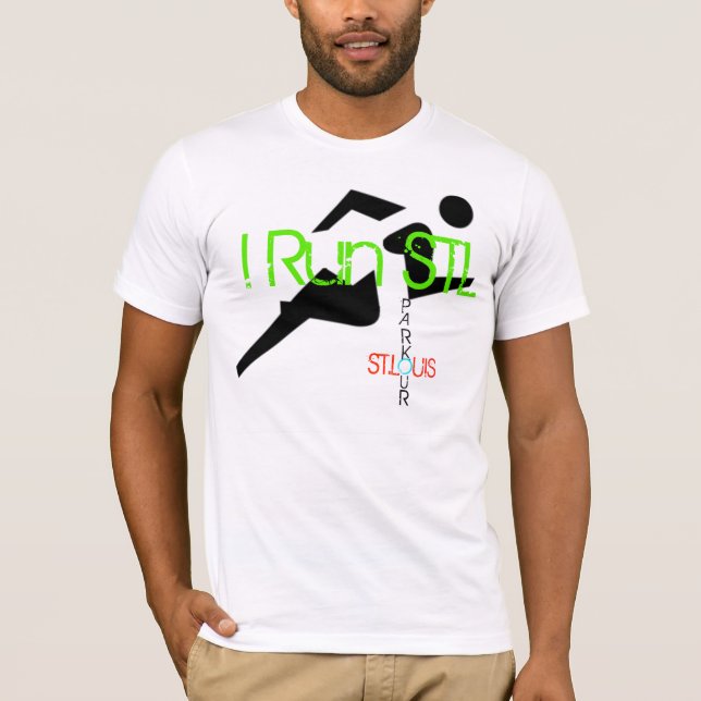 Camiseta Eu funciono STL (Frente)