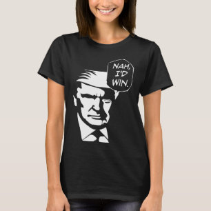 Camiseta Eu ganharia o Funny Trump 2024 Memes Republicanos 