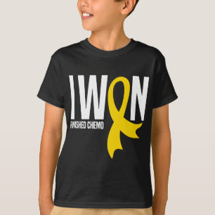 Camiseta Eu ganhei o Sobrevivente de câncer de Quimio de In