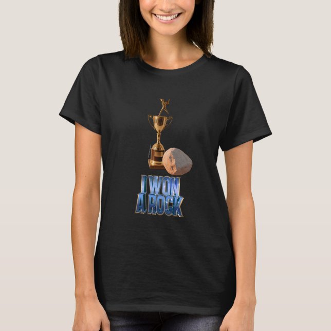 Camiseta Eu Ganhei Uma Pedra (Frente)