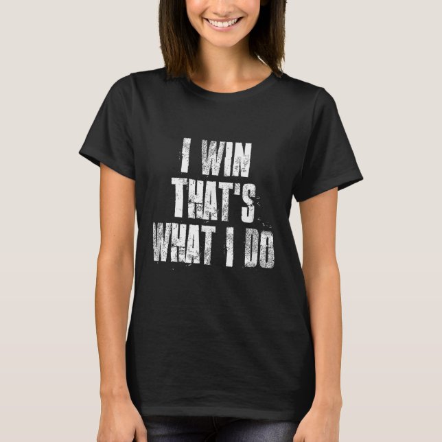 Camiseta Eu Ganho Isso Que Eu Faço Esportes De Ginástica Mo (Frente)