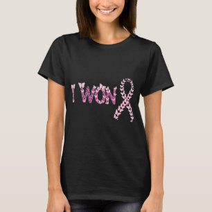 Camiseta Eu Ganho Sensibilização Para O Cancer Da Mama Supo