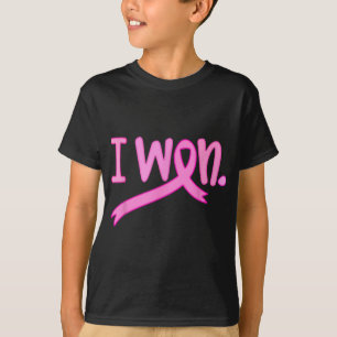 Camiseta Eu Ganho Sensibilização Para O Cancer Da Mama Supo