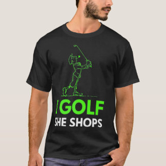 Camiseta Eu Golfe Ela Compra Premium