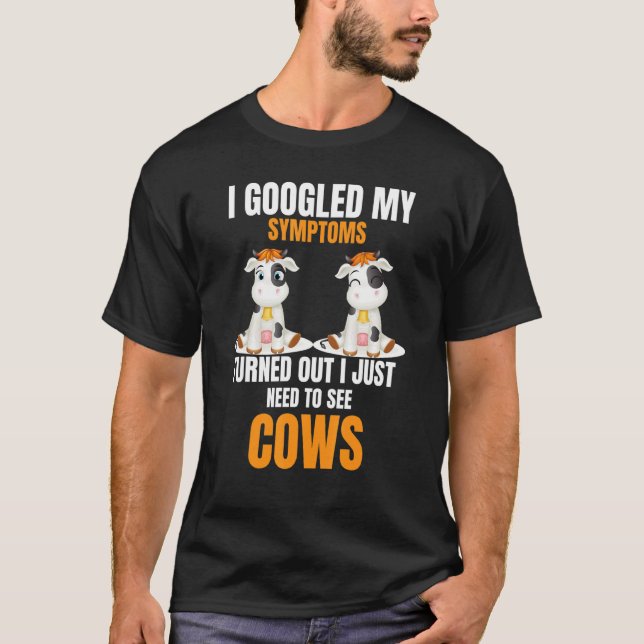 Camiseta Eu Googlei Meus Sintomas e Descobri que Preciso Ap (Frente)