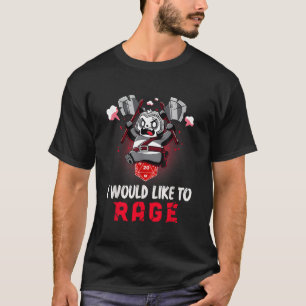Camiseta Eu Gostaria De Arrepender O Jogo De Tabletop De Pa