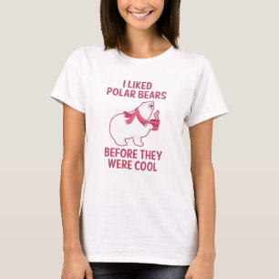Camiseta Eu Gostava de Ursos Polares