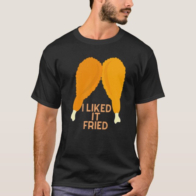 Camiseta Eu Gostei de Frito Dia Nacional do Frango Frito (Frente)
