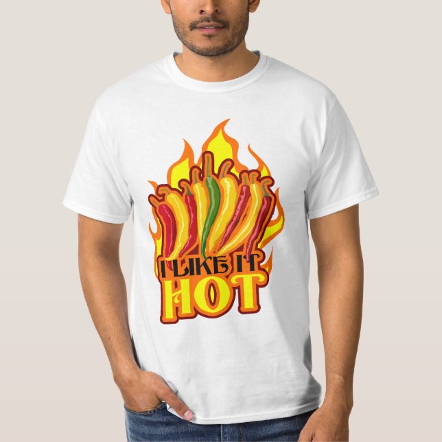 Camiseta Eu gosto d quente (Frente)