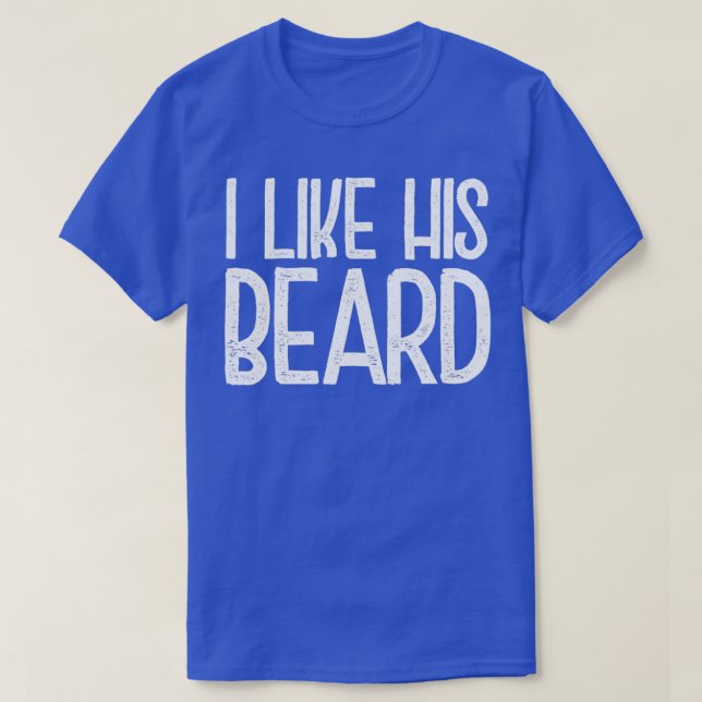 Camiseta Eu Gosto Da Barba Dele 15 (Frente do Design)