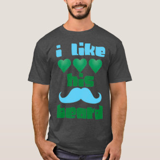 Camiseta eu gosto da barba dele 21