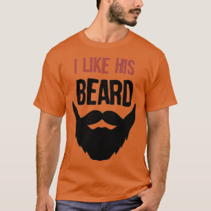 Camiseta eu gosto da barba dele 34