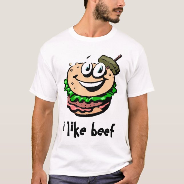 Camiseta Eu gosto da carne! (Frente)