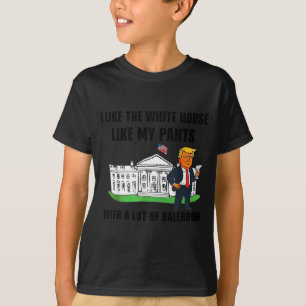 Camiseta Eu Gosto Da Casa Branca Como Minha Calça Com Muito