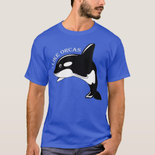 Camiseta Eu Gosto Da Ciência Marinha Do Golfinho Da Baleia
