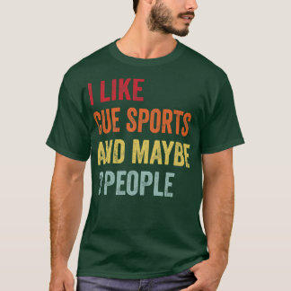 Camiseta Eu Gosto Da Cue Sports Talvez Três Pessoas
