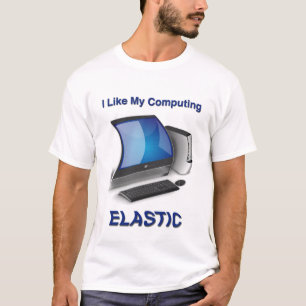 Camiseta Eu Gosto da Minha Elasticidade de Computação