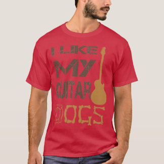 Camiseta Eu gosto da minha ideia de presente para guitarra