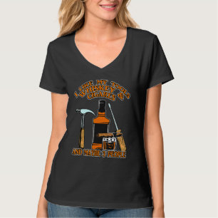 Camiseta Eu Gosto Das Minhas Ferramentas Whiskey E Cigarros