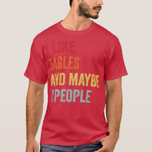 Camiseta Eu Gosto De Águias Talvez 3 Pessoas