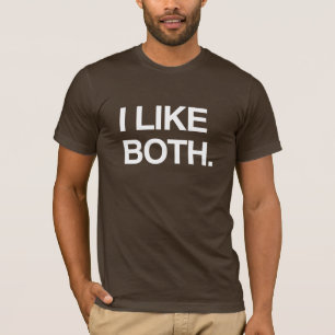 CAMISETA EU GOSTO DE AMBOS