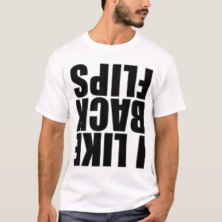 Camiseta Eu gosto de backflips