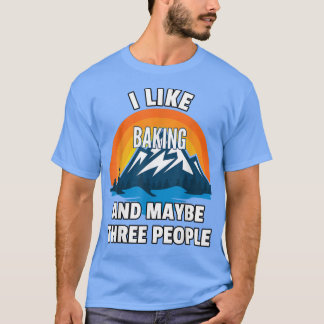 Camiseta Eu Gosto De Banho E Talvez Três Pessoas