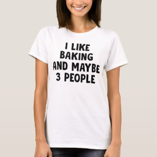 Camiseta Eu Gosto De Banho E Talvez Três Pessoas