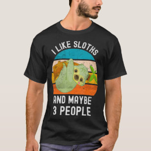 Camiseta Eu Gosto De Banhos E Talvez De Três Pessoas De Vin