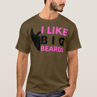 Camiseta Eu gosto de barbas grandes 72
