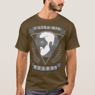 Camiseta Eu gosto de barbas grandes 75