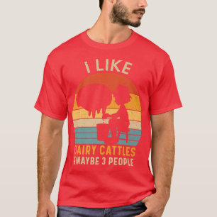 Camiseta Eu Gosto De Batatas Leiteiras E Talvez De Três Vac