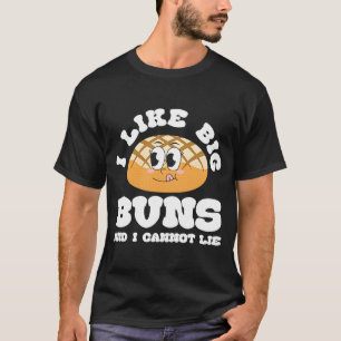 Camiseta Eu Gosto De Big Buns E Não Posso Mentir O Hamburge