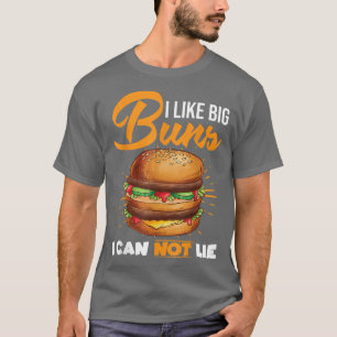 Camiseta Eu Gosto De Big Buns Não Posso Mentir Burger Hambu