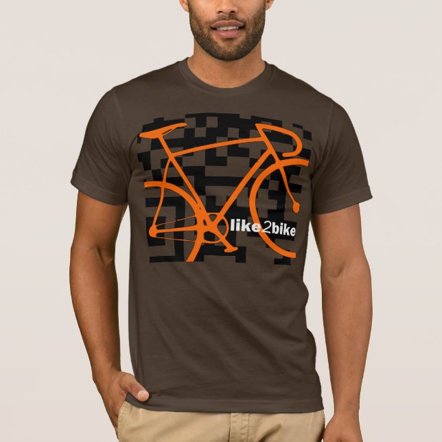 Camiseta Eu gosto de bike (Frente)