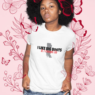 Camiseta Eu Gosto de Botas Grandes e Não Posso Men
