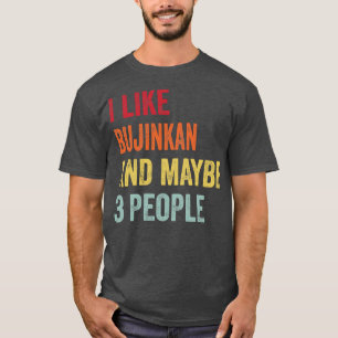 Camiseta Eu Gosto De Bujinkan Talvez 3 Pessoas