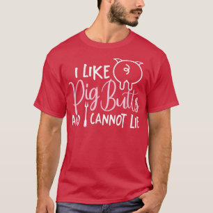 Camiseta Eu Gosto De Bumbuns De Porcos Grelha Mestre Butche