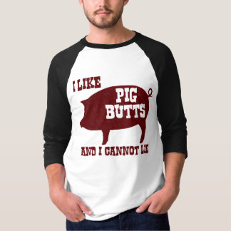 Camiseta Eu gosto de bumbuns do porco e eu não posso