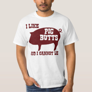 Camiseta Eu gosto de bumbuns do porco e eu não posso