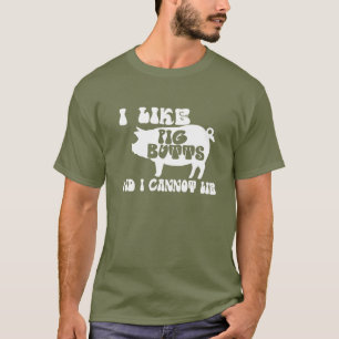 Camiseta Eu gosto de bumbuns do porco e eu não posso