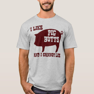 Camiseta Eu gosto de bumbuns do porco e eu não posso