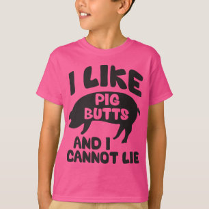 Camiseta Eu gosto de bumbuns do porco e eu não posso